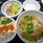 バンコクチキンライス南国泰飯 - ハーフ&ハーフセット