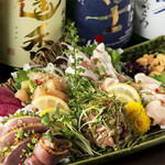 Five types of meat sashimi (limited quantity)