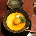 Ryouriya Otaya - 鯛の白子の茶碗蒸し