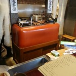 りょうりや 御旅屋 - 店内焼場