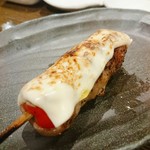 天ぷら 穴子蒲焼 助六酒場 - トマト豚巻きチーズ