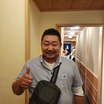 日本橋蛎殻町 すぎた - バッタリと鳥匠いし井の大将に