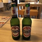 Domino's Pizza - 冷蔵庫から取ったBECK'S♪