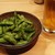 鶴の兄貴のおんがえし - 料理写真:生ビールと枝豆