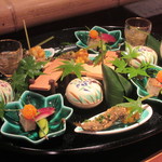 馳走なかむら - 八寸盛合せ