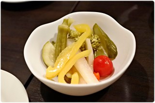 Regalo - 季節野菜のピクルス 500円