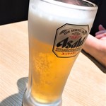 れんげ食堂トウシュウ - 生ビール・中(税抜277円)
