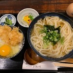 饂飩とお酒 からほり きぬ川 - おやこめし定食