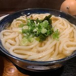 饂飩とお酒 からほり きぬ川 - おだしのうどん（大盛）①