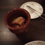 花巻温泉 ラーメン酒場 - 食べ放題のキムチ