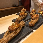 銀座 しのはら - 穴子のつと蒸し