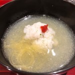 銀座 しのはら - 鱧と糸瓜のすり流し