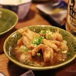 Ganso Yakitori Kushi Hacchin - 鶏皮ポン酢