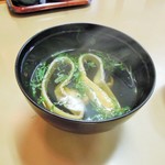 Handai Unagiya - お吸い物(肝吸い)