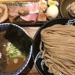 中華蕎麦 とみ田 - つけめん＋特選全部のせトッピング＋心の味焼売