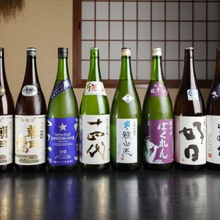 十四代をはじめ、地酒に自信あり！ビールはサッポロブランド。