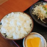 Oshokujidokoro Hisamatsu - ご飯、漬物