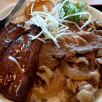 Matsuya - 沖縄ラフテー風「牛と味玉の豚角煮丼」