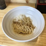 煮干らーめん 紫乱  - 黒酢の和え玉（ハーフ）（150円）