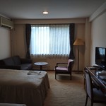 万平ホテル - お部屋は  アタゴ館で ちょっと残念