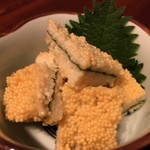 日本酒chintara 燻ト肉 - 料理写真:燻製子持ち昆布