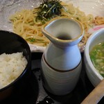 会津ラーメン 和 - 特製塩青じそつけ麺