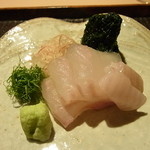 神楽坂 石かわ - 平目のお造り