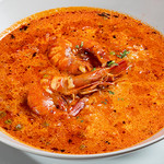 creamy shrimp and tomato soup
