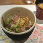 日本料理 潤花 - 土鍋炊きご飯２