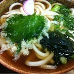 きまい - 自家製麺のうどんはしっかりしたコシがあり、モチモチ♪