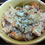 きまい - ミニ炊き込みご飯。結構な量です。