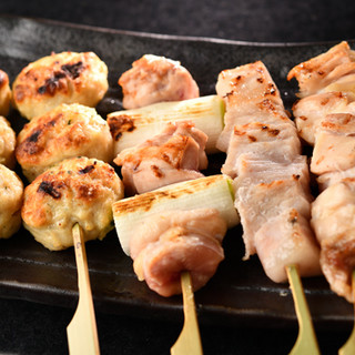 Grilled skewer and a la carte dishes using “Takumi Daisen chicken” that allows you to enjoy the original taste of chicken.