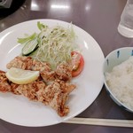 Amiyaki Toriryourinoboyan - 唐揚げ定食　780円税抜き