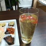 洋惣菜 亀洋 - 地中海ハイボール☆香りが良くてグビグビいっちゃいます〜