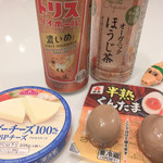 Minisutoppu - 玉子もチーズもタンパク質
                      一度にたくさんは食べないのだ