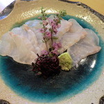 鮨処 ゆきむら - クエ刺身