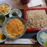 Osoba Takamatsu - ミニカツ丼、そばセット