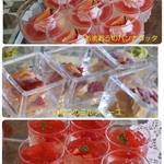 アンカーズラウンジ - グラスに入ったデザート達♪