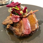 ラ クレリエール - 2019.8. ブレス産ピジョンのロティ そのジュのソース