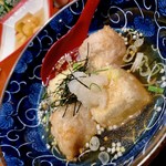SHIN - 里芋まんじゅう＆揚げ出し豆腐！