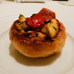 カンテサンス - ボローバン　グアンチャーレ　フォアグラ