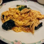 チャイナRai 中国料理 - 豚肉と玉子、キクラゲ炒め