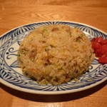 Ramen Yamabiko - チャーハン、お米がつやつやして美味しいです♪大盛りもあります。