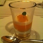 エメ・ヴィベール - プチデセール：金柑のシャーベット