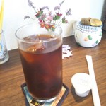 カフェ・アカリ - 食後のアイスティー　+100円