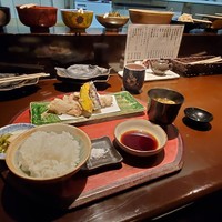 寺町よしくら - 豚天定食　1,750円