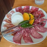 Nomura Shokudou - セット定食 1900円 肉アップ