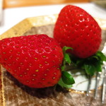 鮨 おさむ - 「デザート・いちご」