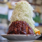 葉栗屋 - 味噌かつライス キャベツ普通☆