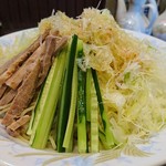 鶏舎 - 冷やし葱そば 950円（税込）